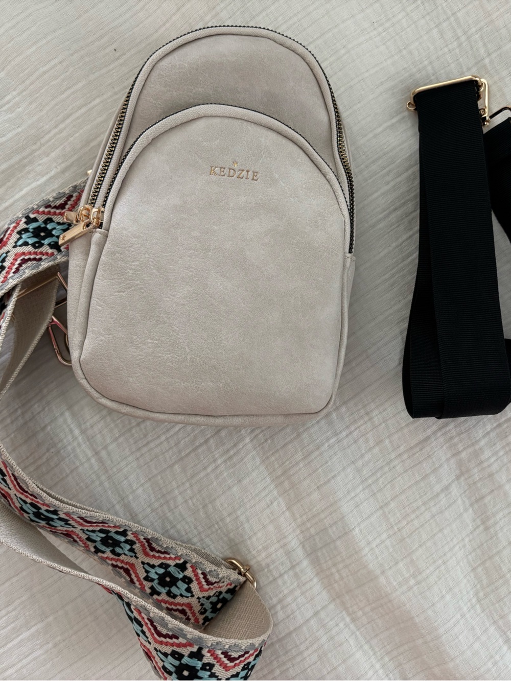 Kedzie Cream Sling Bag